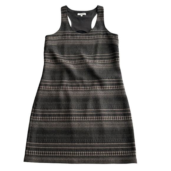 Emerson Fry Tuckernuck New York Made Stretch Jacquard Layering Gray Tank Dress 4 - Picture 1 of 9
